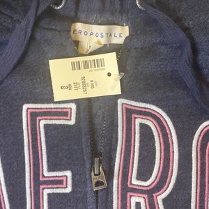 Brand new Aerie Sweatshirt Navy/Pink Size Small